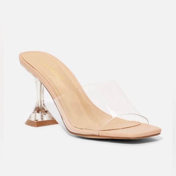 PRETTYLITTLE THING size 7 Womens Heels Mules shoes - Picture 7 of 7